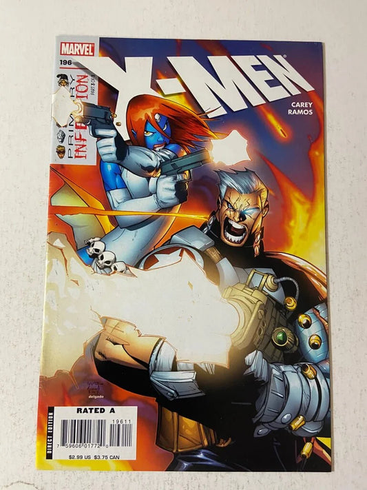 X-MEN #196 Humberto Ramos Cover