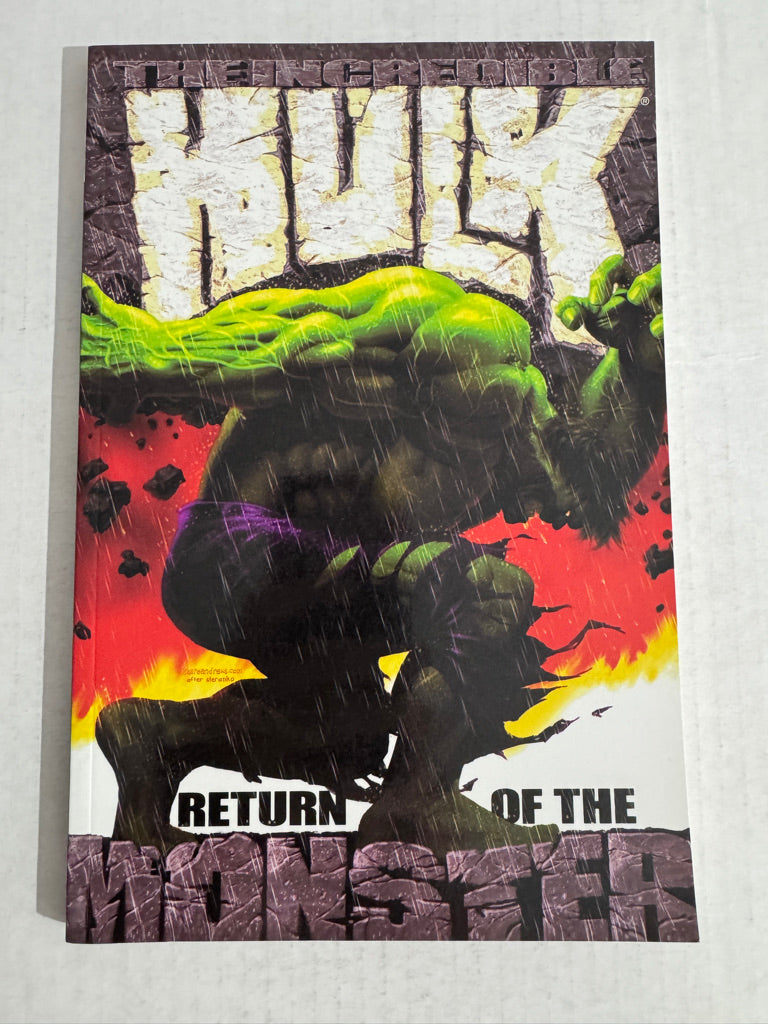 INCREDIBLE HULK Vol 1 Return Of The Monster TPB