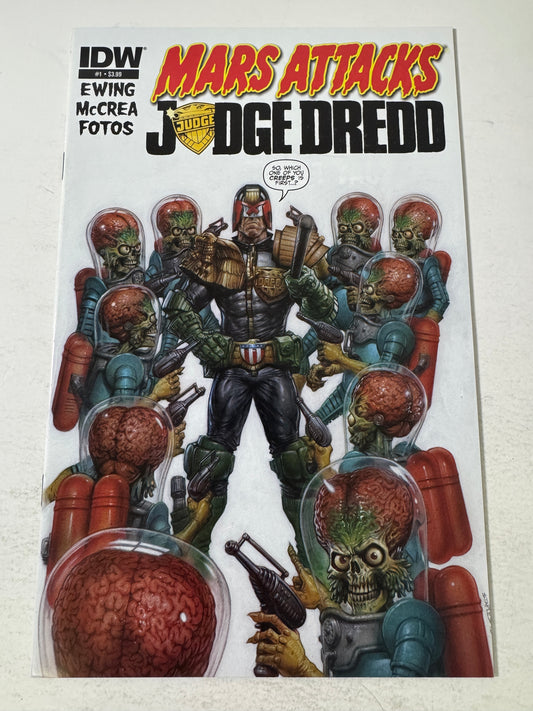 MARS ATTACKS JUDGE DREDD #1 NM-