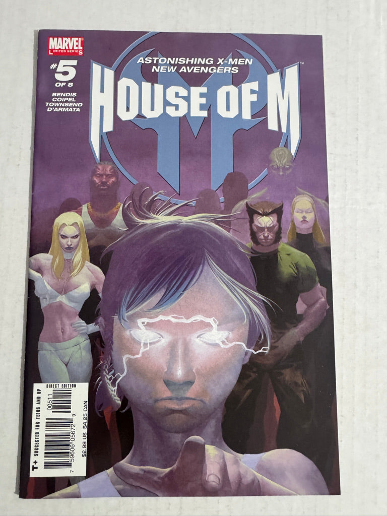 HOUSE OF M #5 NM- Esad Ribic Cover