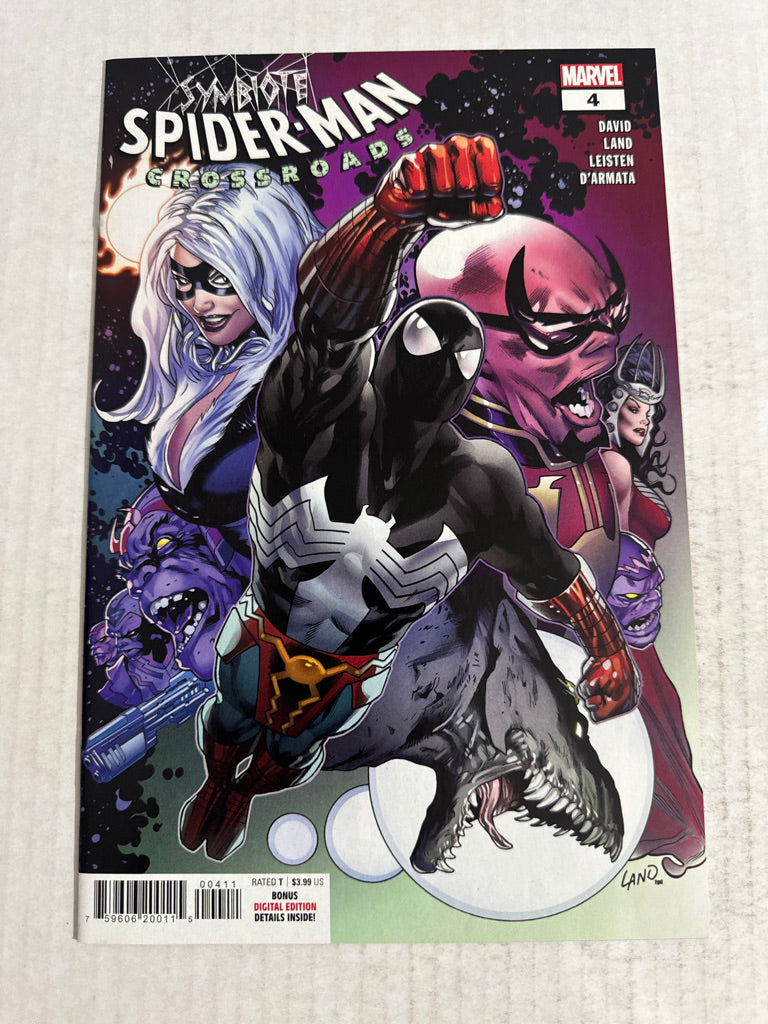SYMBIOTE SPIDER-MAN Crossroads #4 NM Greg Land Cover