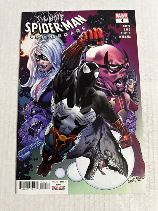 SYMBIOTE SPIDER-MAN Crossroads #4 NM Greg Land Cover