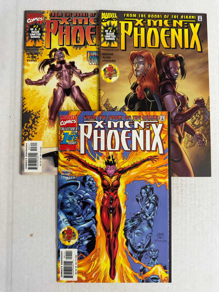 X-MEN: PHOENIX #1-3 SET