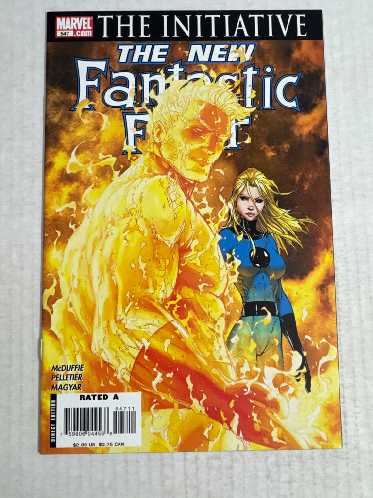 FANTASTIC FOUR #547 NM Michael Turner Cover