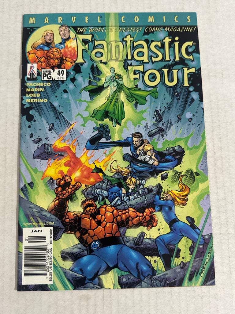 FANTASTIC FOUR #49 Vol 3 NM NEWSSTAND