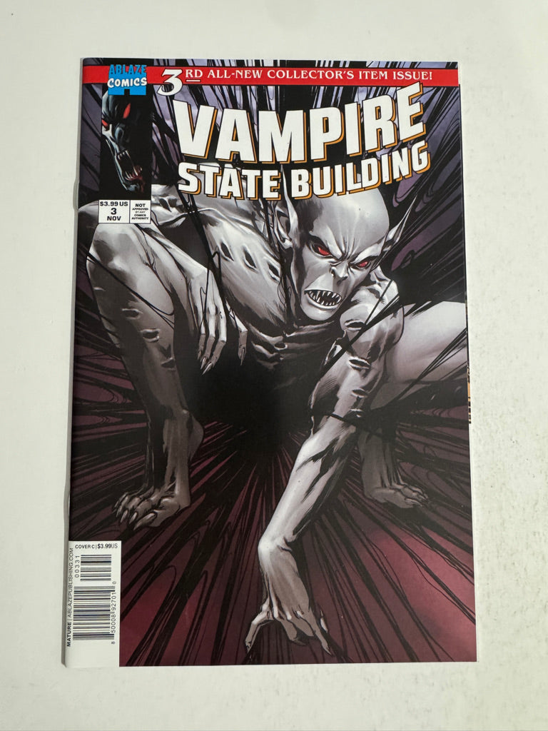 VAMPIRE STATE BUILDING #3 NM C Ohta McFarlane Homage Variant