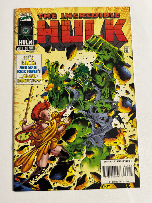 INCREDIBLE HULK #443 NM-