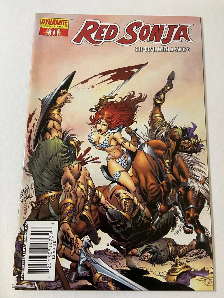 RED SONJA #11 NM- Pablo Marcos D Variant