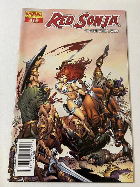 RED SONJA #11 NM- Pablo Marcos D Variant