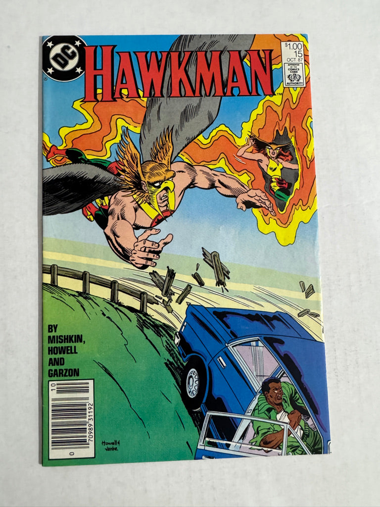 HAWKMAN #15 Vol 2 VF CANADIAN PRICE VARIANT