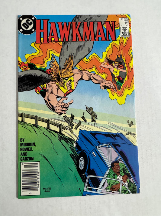 HAWKMAN #15 Vol 2 VF CANADIAN PRICE VARIANT