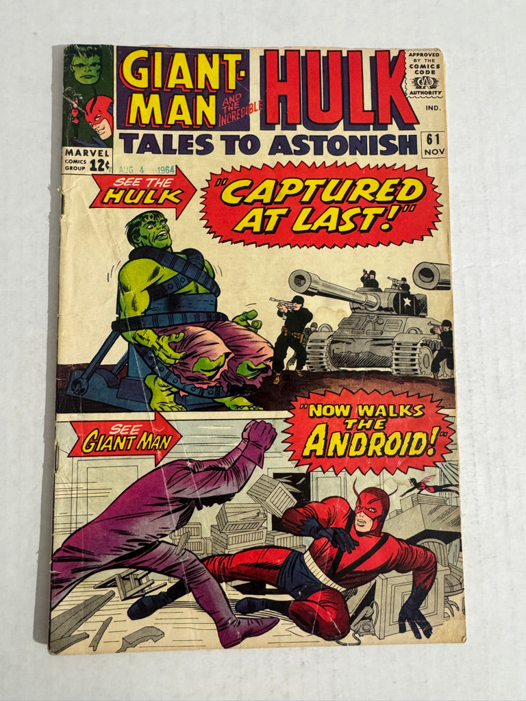 TALES TO ASTONISH #61 GD+ 1ST APPEARANCE