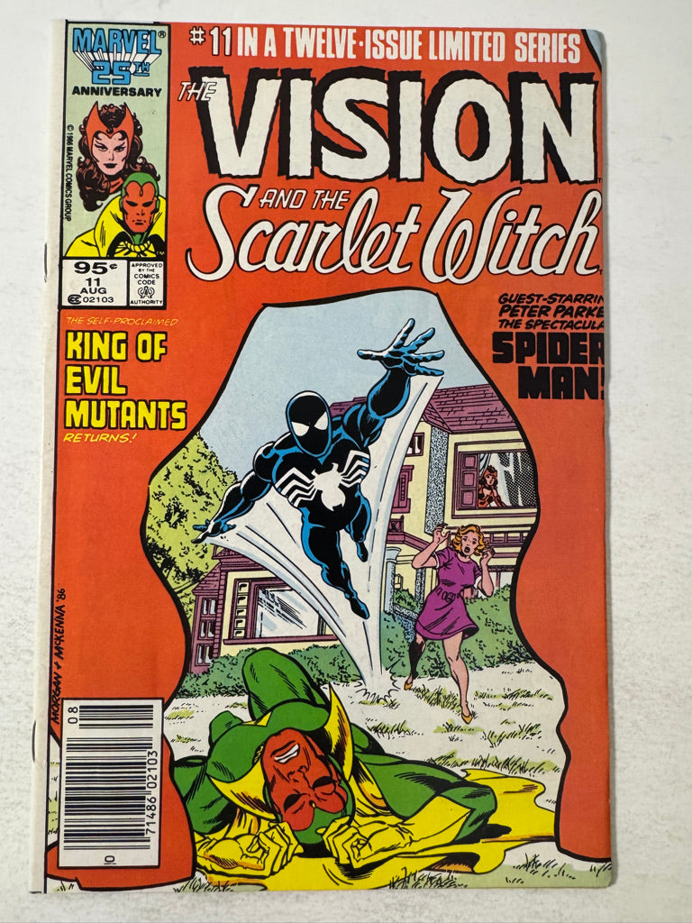 VISION AND THE SCARLET WITCH #11 Vol 2 VF CANADIAN PRICE VARIANT