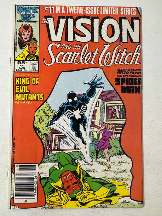 VISION AND THE SCARLET WITCH #11 Vol 2 VF CANADIAN PRICE VARIANT