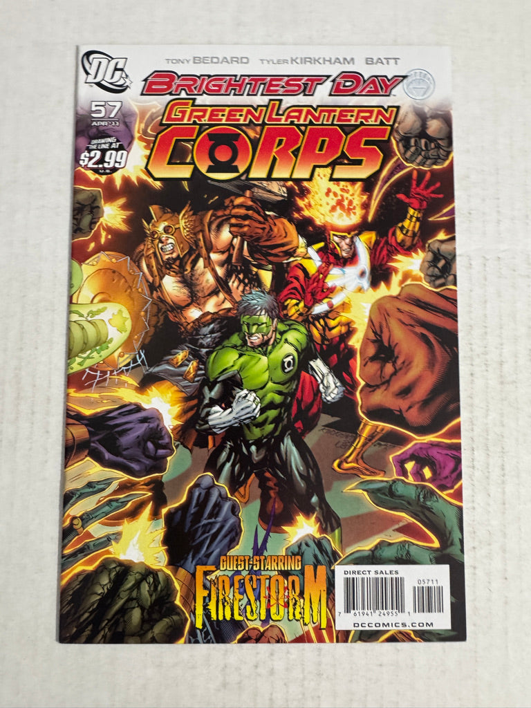 GREEN LANTERN CORPS #57 Vol 2 NM- Tyler Kirkham Cover