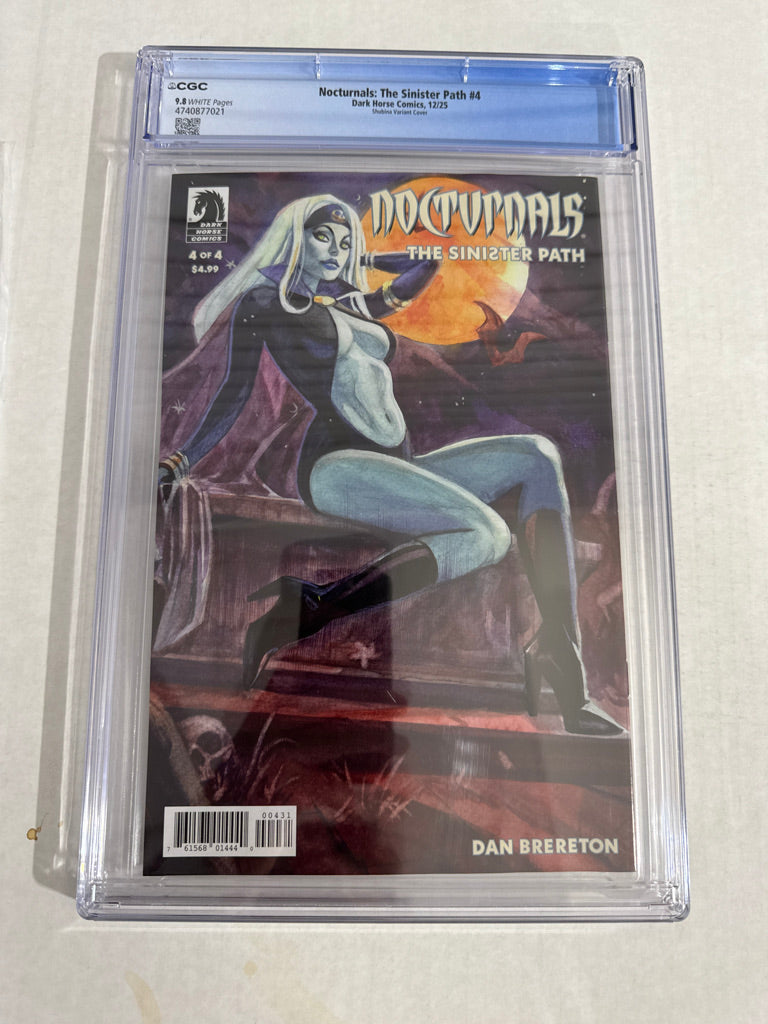 NOCTURNALS: The Sinister Path #4 9.8 CGC Sveta Shubina Variant