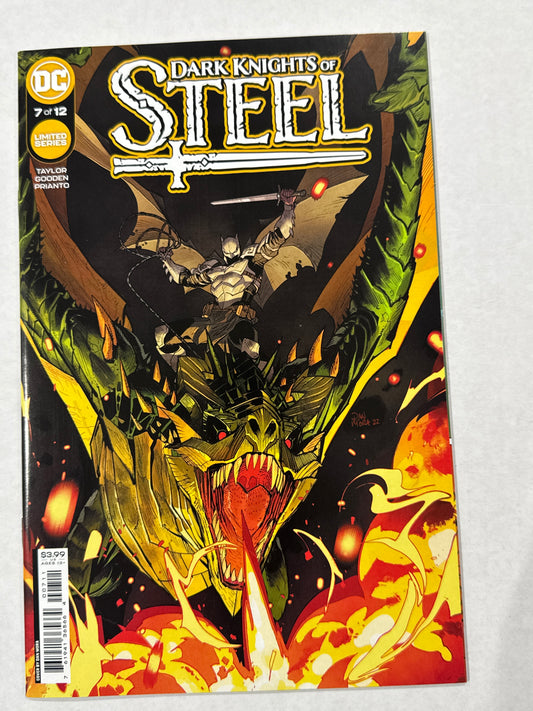DARK KNIGHTS OF STEEL #7 NM Dan Mora Cover