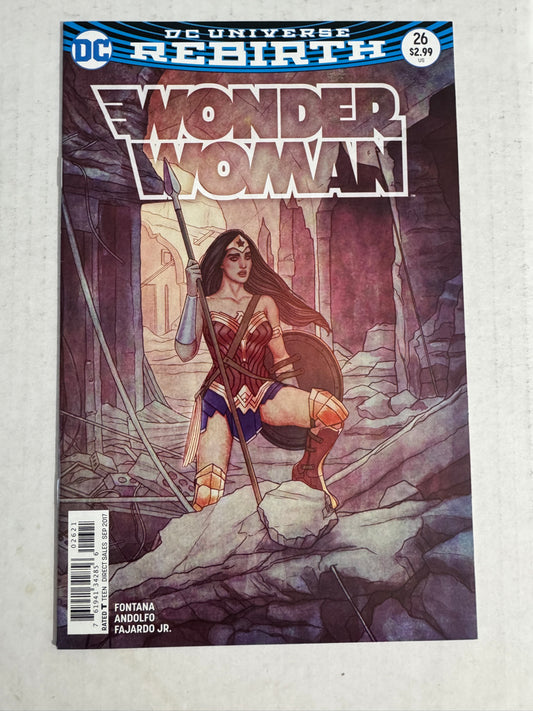 WONDER WOMAN #26 Vol 5 NM Jenny Frison Variant