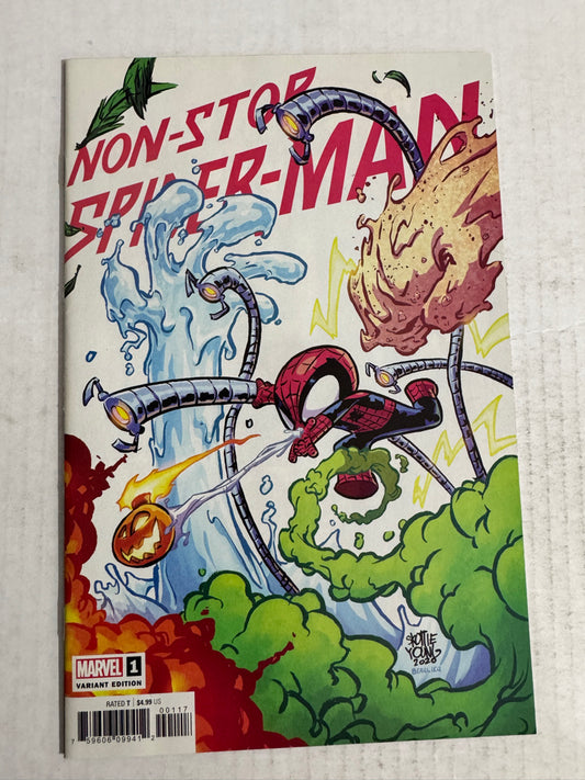 NON-STOP SPIDER-MAN #1 NM Skottie Young Variant