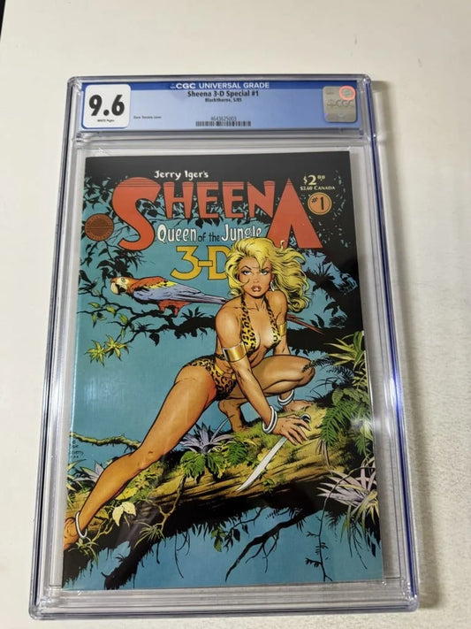 SHEENA 3-D Special #1 CGC 9.6 Dave Steves Cover