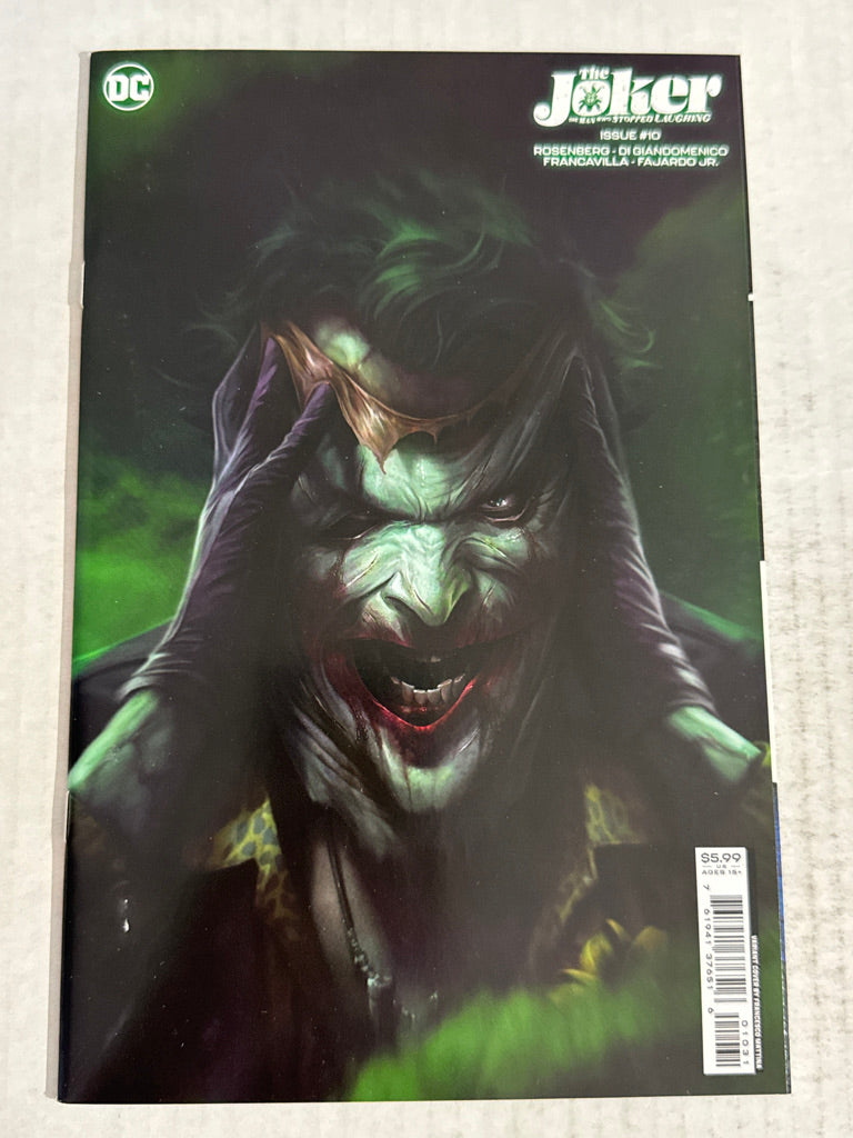 JOKER The Man Who Stopped Laughing #10 NM Mattina Variant