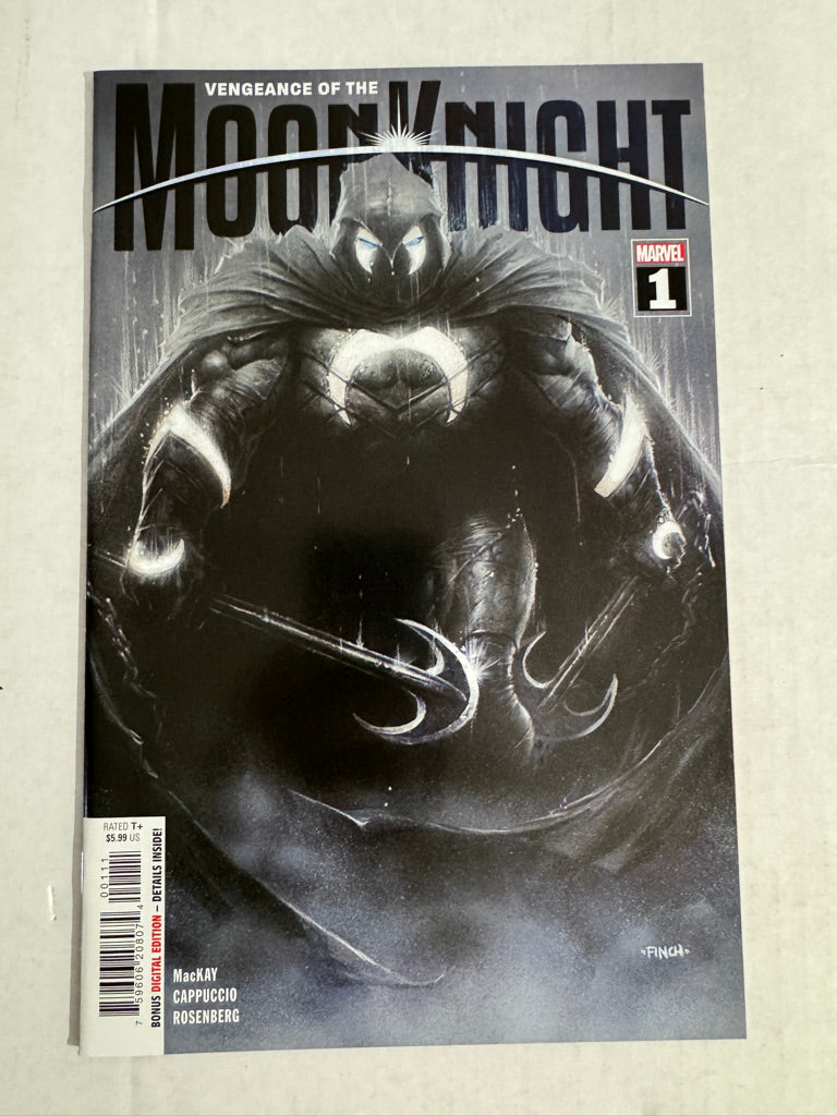 VENGEANCE OF THE MOON KNIGHT #1 Vol 2 NM David Finch Cover