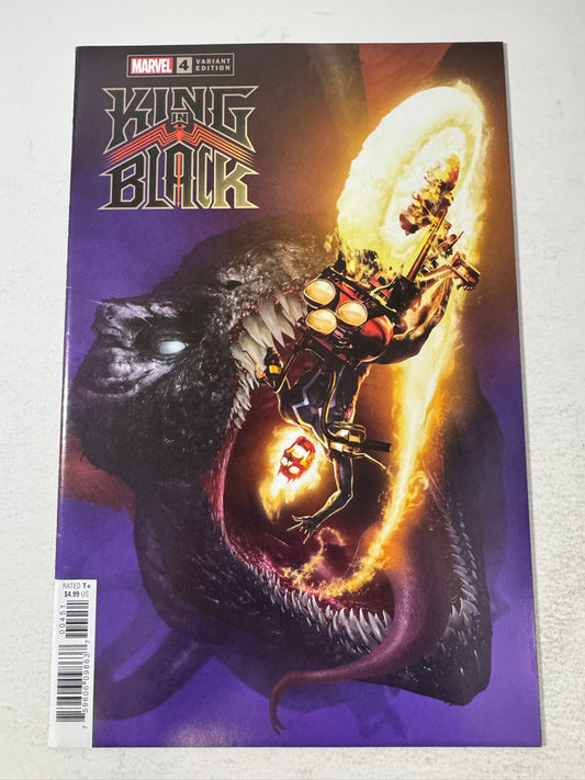 KING IN BLACK #4 NM- 1:50 Rahzzah Variant