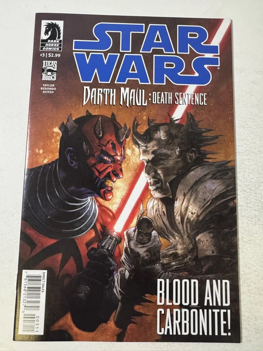 STAR WARS DARTH MAUL Death Sentence #3 NM
