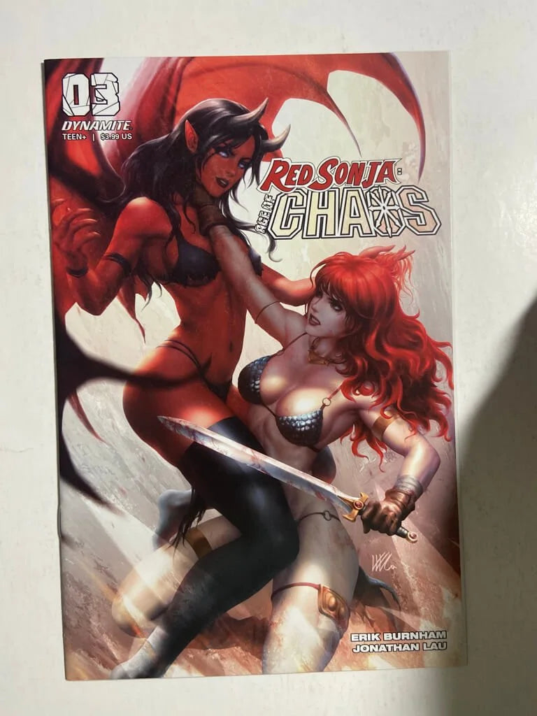 RED SONJA Age of Chaos #3 NM Kunkka Variant