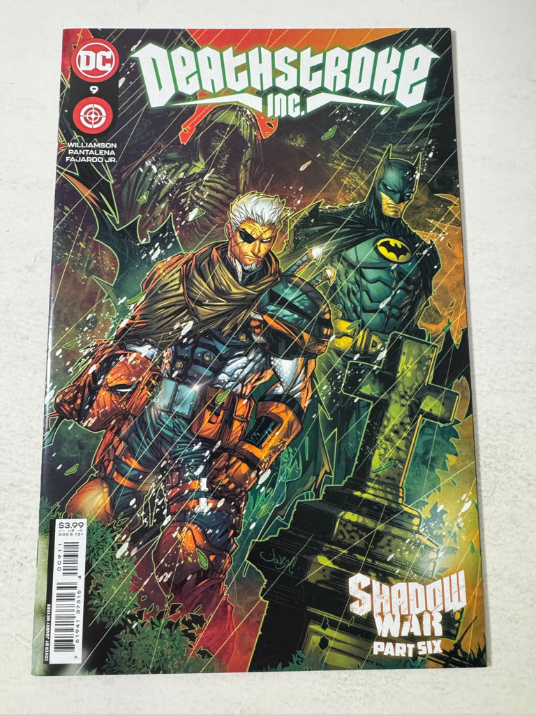 DEATHSTROKE INC #9 NM- Jonboy Meyers Cover