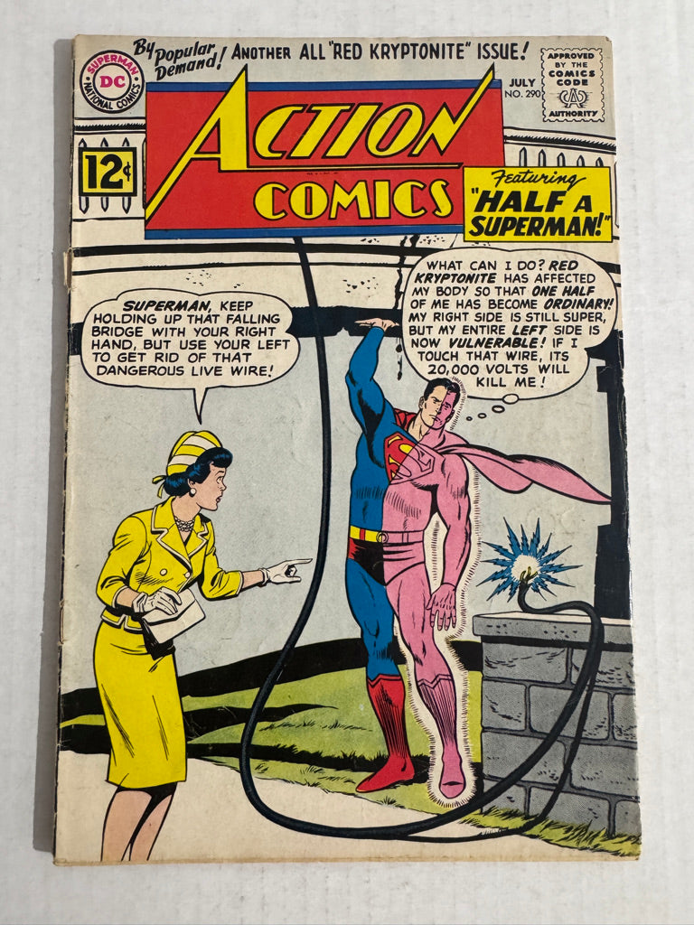 ACTION COMICS #290 VG