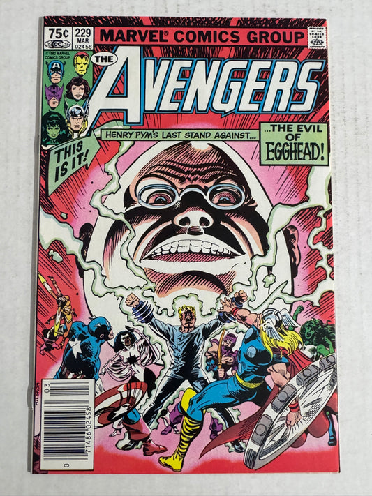 AVENGERS #229 CANADIAN PRICE VARIANT