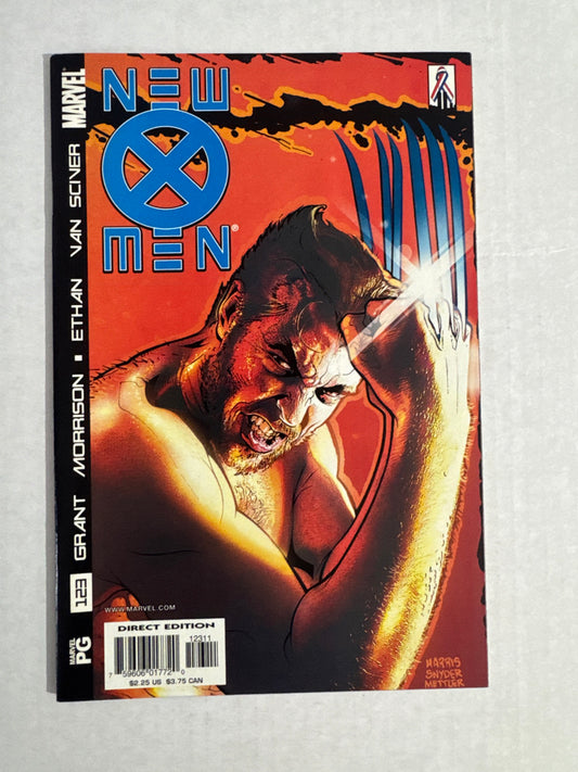 NEW X-MEN #123 Tony Harris Cover
