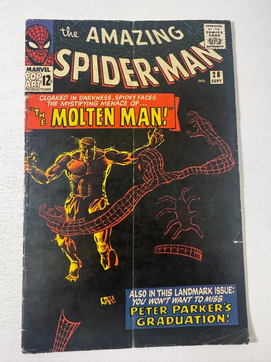 AMAZING SPIDER-MAN #28 GD/VG 1ST APPEARANCE