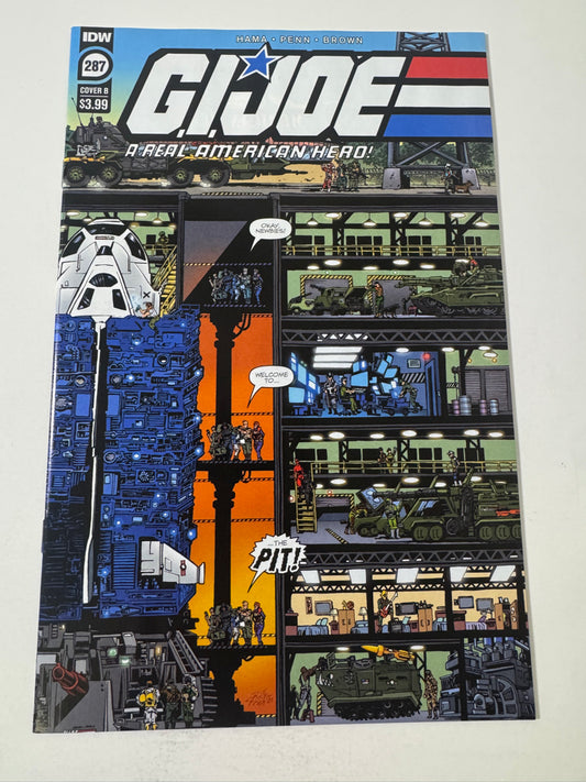 GI JOE A Real American Hero #287 NM- B Variant