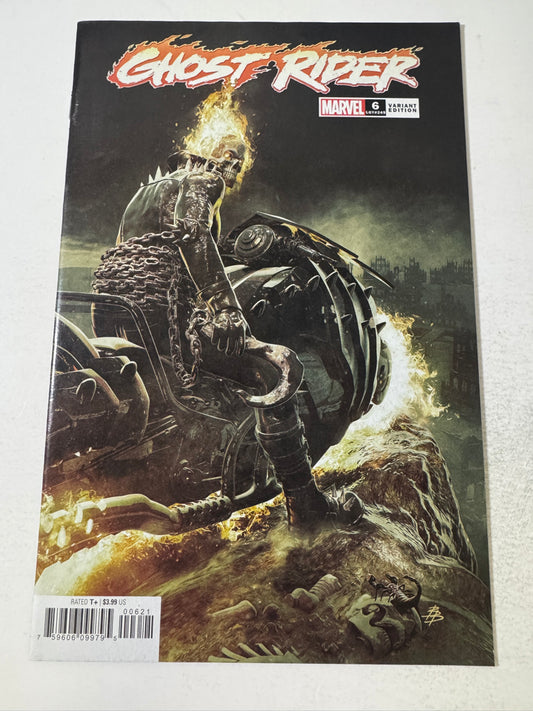 GHOST RIDER #6 Vol 7 NM Bjorn Barends Variant