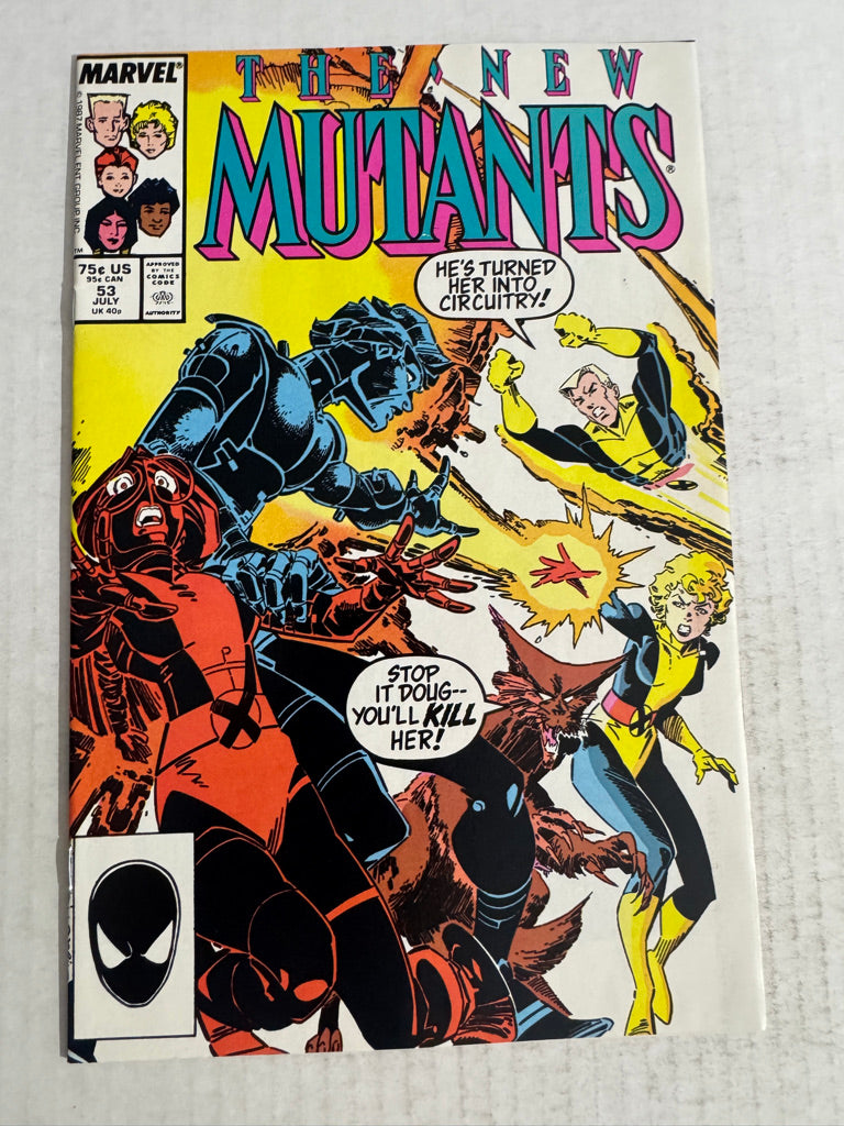 NEW MUTANTS #53 NM-