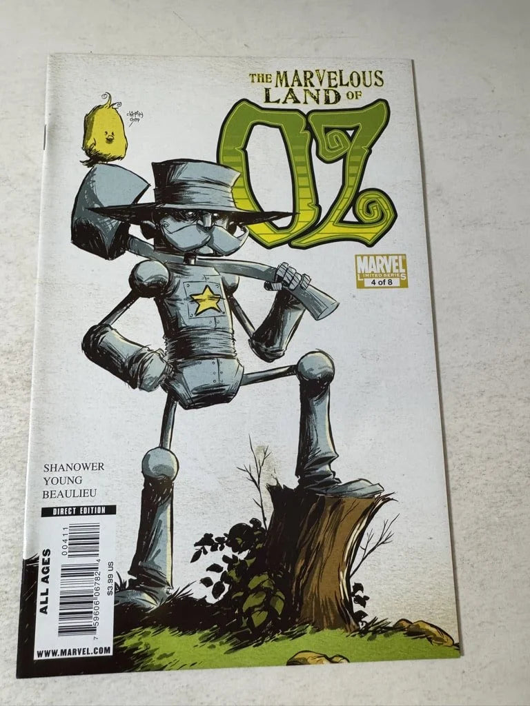 THE MARVELOUS LAND OF OZ #4 NM- Skottie Young Cover