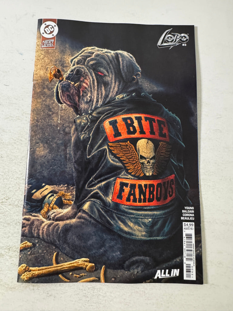 LOBO #3 NM Lee Bermejo Variant 1ST APPEARANCE