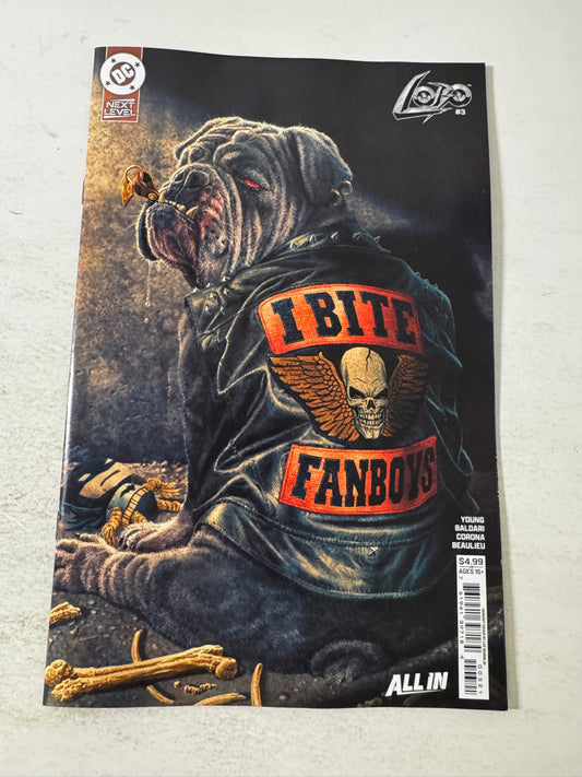 LOBO #3 NM Lee Bermejo Variant 1ST APPEARANCE