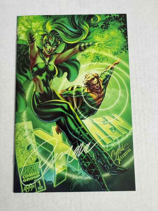 X-MEN LEGENDS #1 NM J Scott Campbell Exclusive E Variant SIGNED