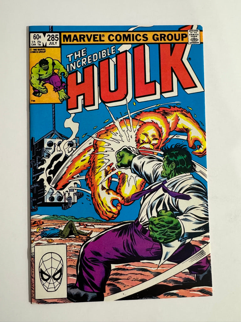 INCREDIBLE HULK #285 NM