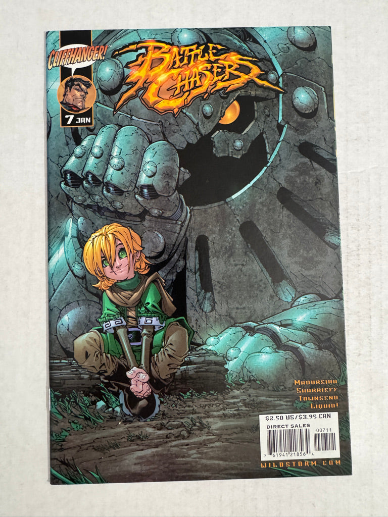 BATTLE CHASERS #7 NM-  Humberto Ramos Cover