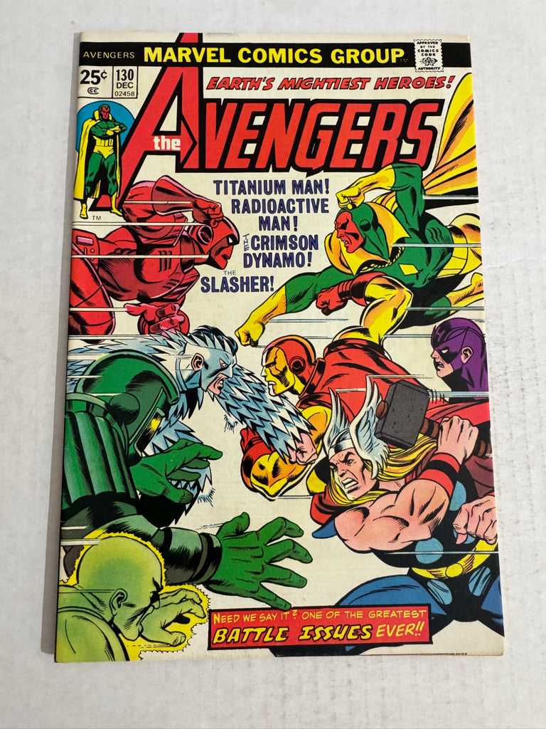 AVENGERS #130 VF+