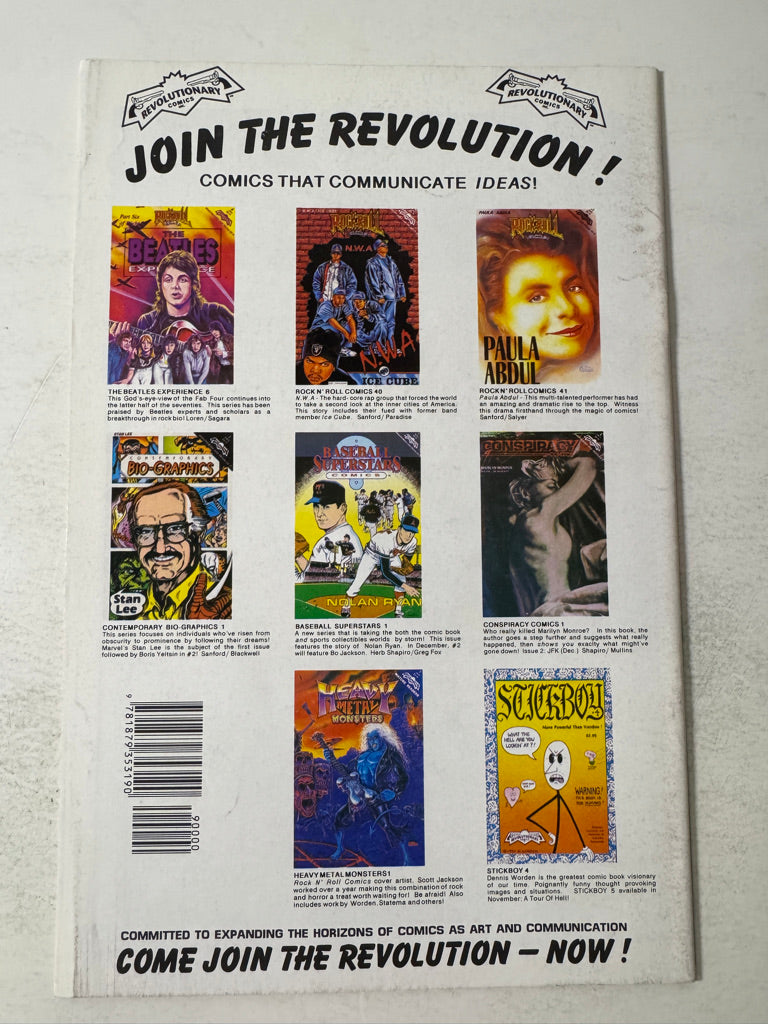 ROCK N ROLL COMICS THE BEATLES EXPERIENCE #6 FN-