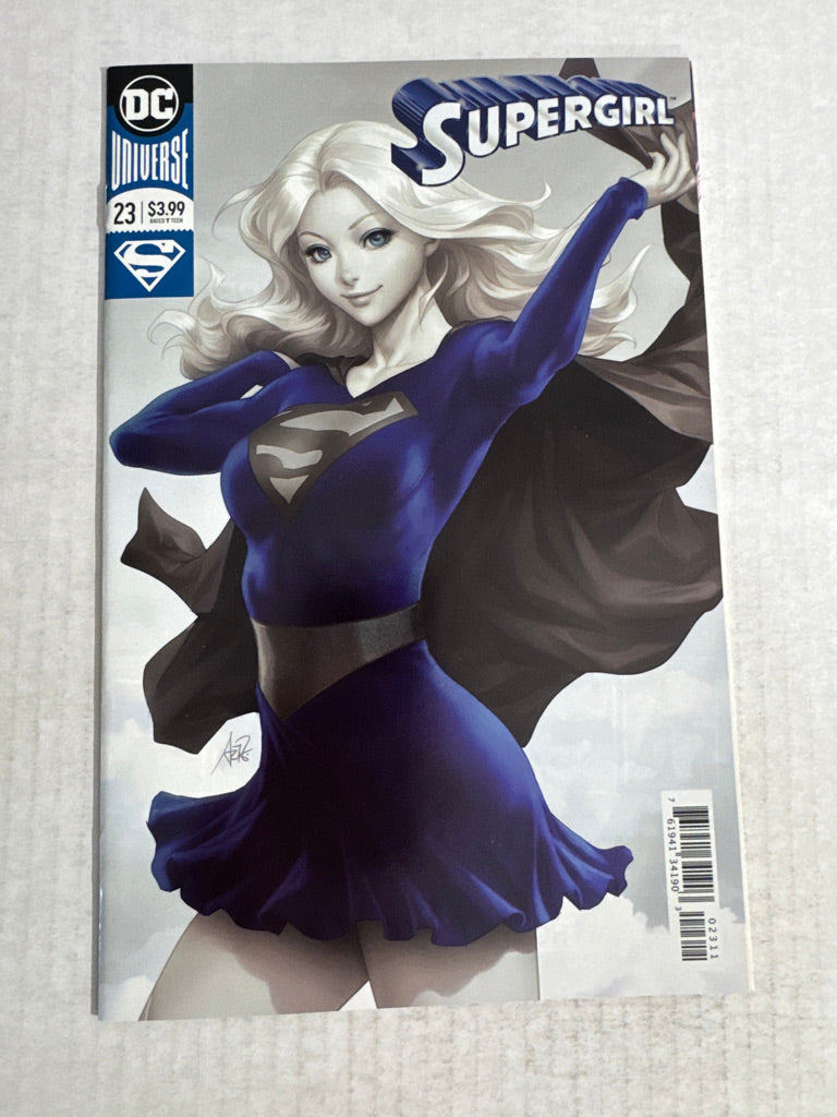 SUPERGIRL #23 Vol 7 NM Artgerm Foil Cover