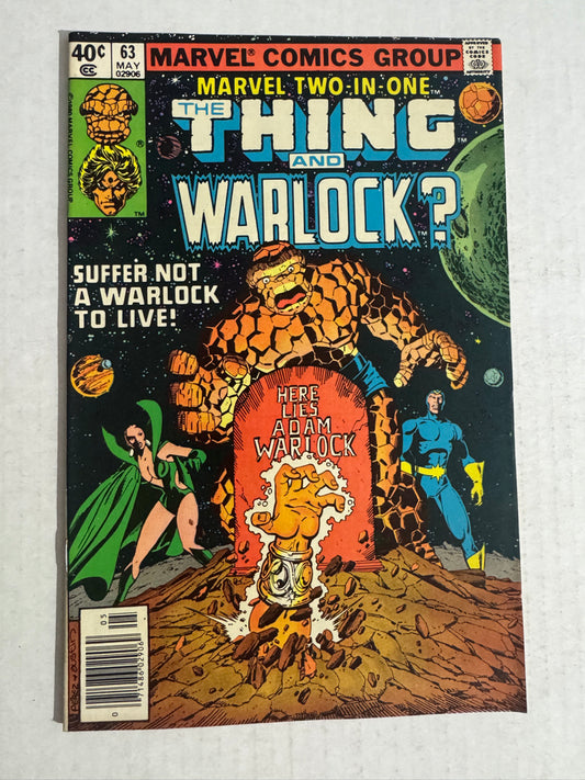 MARVEL TWO-IN-ONE #63 George Perez Cover NEWSSTAND