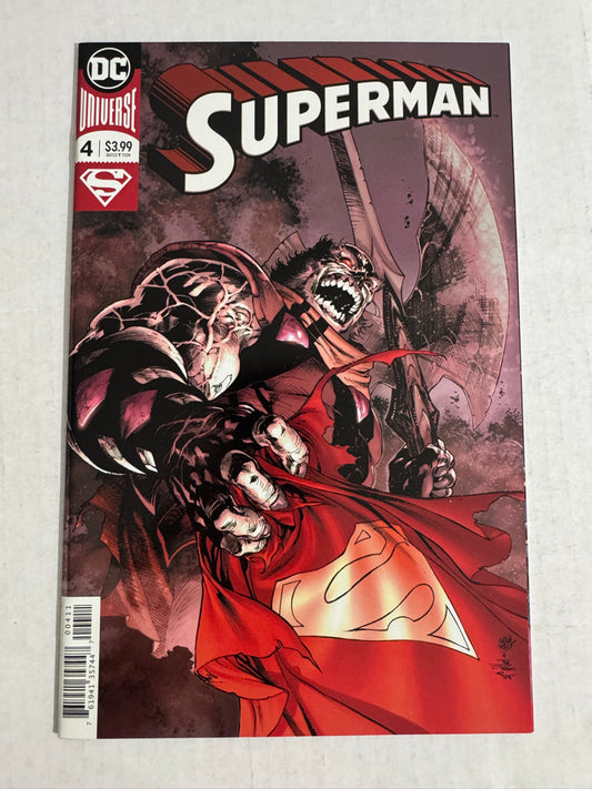 SUPERMAN #4 Vol 5 NM Ivan Reis Foil Cover