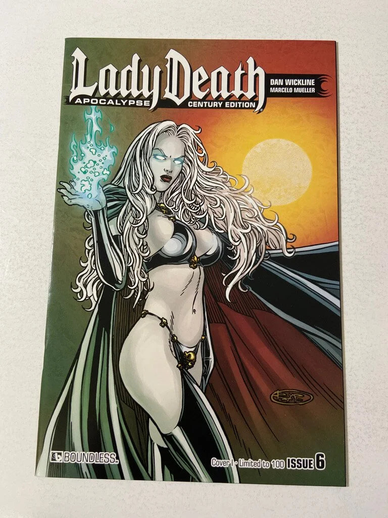 LADY DEATH Apocalypse #6 NM Century Edition I Variant LTD to 100