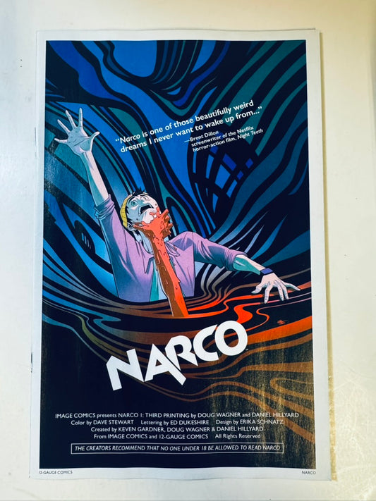 NARCO #1 NM 3rd Print Daniel Hillyard